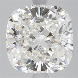 Foto Diamante Natural 3.81 quilates, Del cojín , Color J, claridad SI2 y certificado GIA de