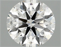 Del inventario de diamantes de laboratorio, 1.01 quilates, Redondo , Color F, claridad VVS1 y certificado IGI