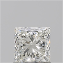 Natural Diamond 1.01 Carats, Princess with  Cut, K Color, VVS2 Clarity and Certified by GIA
