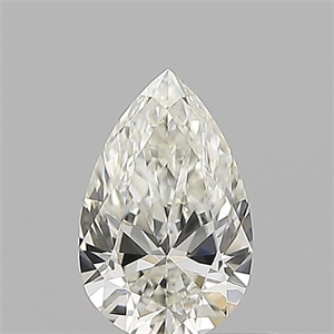 Picture of Natural Diamond 0.50 Carats, Pear with  Cut, J Color, VS1 Clarity and Certified by GIA