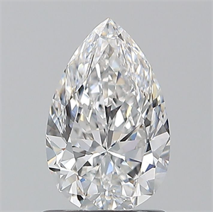 Picture of Natural Diamond 1.01 Carats, Pear with  Cut, E Color, VVS1 Clarity and Certified by GIA