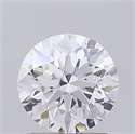 Lab Grown Diamond 1.53 Carats, Round with Ideal Cut, D Color, VS1 Clarity and Certified by IGI
