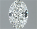 Diamante Natural 0.82 quilates, Ovalado , Color I, claridad VVS1 y certificado GIA