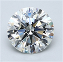 Diamante Natural 2.26 quilates, Redondo , Color H, claridad VVS2 y certificado GIA