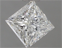 Natural Diamond 0.80 Carats, Princess with  Cut, G Color, VS1 Clarity and Certified by IGI
