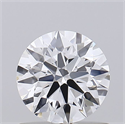 Lab Grown Diamond 0.78 Carats, Round with Ideal Cut, D Color, VVS1 Clarity and Certified by IGI
