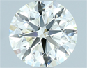 Diamante Natural 0.90 quilates, Redondo , Color J, claridad VVS1 y certificado IGI