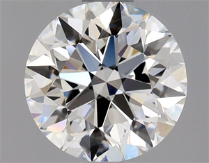 Picture of Natural Diamond 0.90 Carats, Round with Excellent Cut, H Color, VVS1 Clarity and Certified by GIA