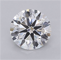 Lab Grown Diamond 1.50 Carats, Round with Ideal Cut, E Color, VS2 Clarity and Certified by IGI