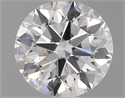 Diamante Natural 0.80 quilates, Redondo , Color D, claridad VS2 y certificado GIA