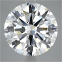 Del inventario de diamantes de laboratorio, 6.81 quilates, Redondo , Color F, claridad VVS2 y certificado IGI