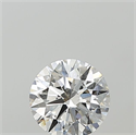 Lab Grown Diamond 1.10 Carats, Round with Ideal Cut, F Color, VS1 Clarity and Certified by IGI