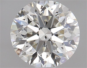 Picture of Natural Diamond 1.01 Carats, Round with Very Good Cut, J Color, SI1 Clarity and Certified by GIA