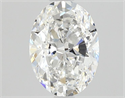 Natural Diamond 1.00 Carats, Oval with  Cut, F Color, VS1 Clarity and Certified by GIA