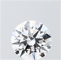 Del inventario de diamantes de laboratorio, 1.55 quilates, Redondo , Color D, claridad VVS2 y certificado IGI
