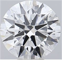 Lab Grown Diamond 6.01 Carats, Round with Excellent Cut, D Color, VS1 Clarity and Certified by GIA