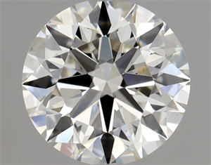 Foto Diamante Natural 0.46 quilates, Redondo , Color I, claridad VS2 y certificado GIA de