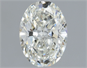 Natural Diamond 1.00 Carats, Oval with  Cut, I Color, VS2 Clarity and Certified by GIA