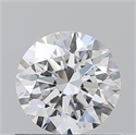 Natural Diamond 0.70 Carats, Round with Excellent Cut, E Color, VS1 Clarity and Certified by GIA
