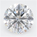 Lab Grown Diamond 2.65 Carats, Round with Excellent Cut, D Color, VVS1 Clarity and Certified by GIA