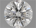 Natural Diamond 0.71 Carats, Round with Excellent Cut, G Color, I1 Clarity and Certified by GIA