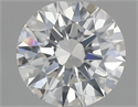 Diamante Natural 0.45 quilates, Redondo , Color F, claridad SI1 y certificado GIA