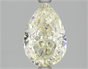 Diamante Natural 2.50 quilates, De pera , Color K, claridad SI2 y certificado HRD