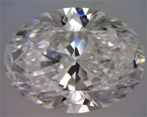 Foto Diamante Natural 2.51 quilates, Ovalado , Color E, claridad VS2 y certificado GIA de