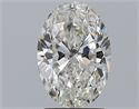 Natural Diamond 2.10 Carats, Oval with  Cut, G Color, VVS1 Clarity and Certified by GIA