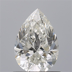 Foto Diamante Natural 0.71 quilates, De pera , Color G, claridad VVS2 y certificado IGI de