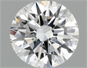 Del inventario de diamantes de laboratorio, 1.10 quilates, Redondo , Color D, claridad VS2 y certificado IGI