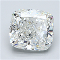 Diamante Natural 6.01 quilates, Del cojín , Color G, claridad VS1 y certificado GIA