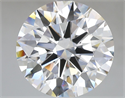 Del inventario de diamantes de laboratorio, 7.04 quilates, Redondo , Color E, claridad VVS2 y certificado IGI