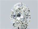 Diamante Natural 0.90 quilates, Ovalado , Color I, claridad SI2 y certificado GIA