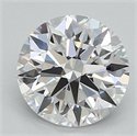 Lab Grown Diamond 1.00 Carats, Round with Excellent Cut, D Color, VS1 Clarity and Certified by IGI