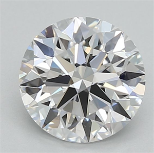 Picture of Lab Grown Diamond 1.00 Carats, Round with Excellent Cut, D Color, VS1 Clarity and Certified by IGI