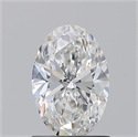 Natural Diamond 1.22 Carats, Oval with  Cut, F Color, VVS2 Clarity and Certified by GIA