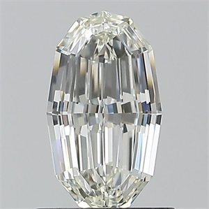 Foto Diamante Natural 1.01 quilates, Ovalado , Color J, claridad VS1 y certificado GIA de