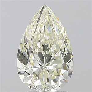 Foto Diamante Natural 2.01 quilates, De pera , Color K, claridad VS1 y certificado IGI de