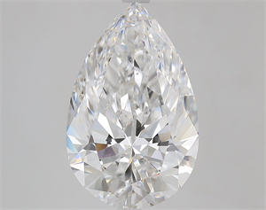 Foto Diamante Natural 5.14 quilates, De pera , Color E, claridad SI2 y certificado GIA de