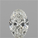 Natural Diamond 0.90 Carats, Oval with  Cut, H Color, VS2 Clarity and Certified by GIA