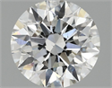 Lab Grown Diamond 1.53 Carats, Round with Ideal Cut, F Color, VS2 Clarity and Certified by IGI