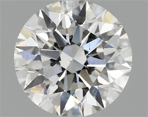 Picture of Lab Grown Diamond 1.53 Carats, Round with Ideal Cut, F Color, VS2 Clarity and Certified by IGI
