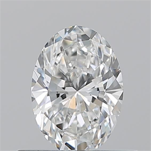 Picture of Natural Diamond 0.50 Carats, Oval with  Cut, F Color, VVS2 Clarity and Certified by GIA