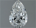 Natural Diamond 0.70 Carats, Pear with  Cut, G Color, SI1 Clarity and Certified by GIA
