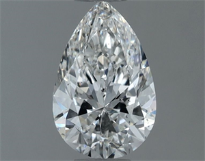 Picture of Natural Diamond 0.70 Carats, Pear with  Cut, G Color, SI1 Clarity and Certified by GIA