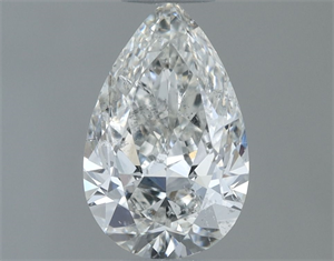 Foto Diamante Natural 0.60 quilates, De pera , Color H, claridad I1 y certificado GIA de
