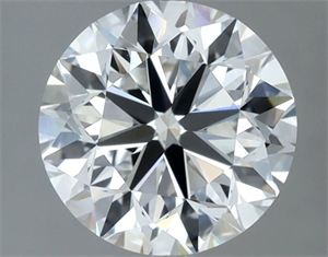 Foto Diamante Natural 2.01 quilates, Redondo , Color E, claridad VVS1 y certificado GIA de