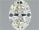 Diamante Natural 0.71 quilates, Ovalado , Color J, claridad SI1 y certificado GIA