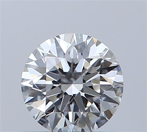 Foto Diamante Natural 0.40 quilates, Redondo , Color F, claridad SI1 y certificado GIA de